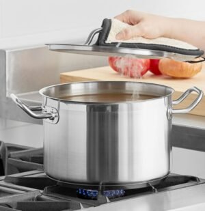 Stainless Steel Cooking Stock Pot - Image 2