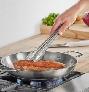Stainless Steel Utility Tongs - Image 2