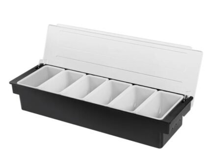 Plastic Condiment Dispenser 6 Compartment