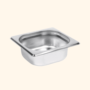 Stainless Steel GN Pan 1/6 Depth 6.5cm - Image 5