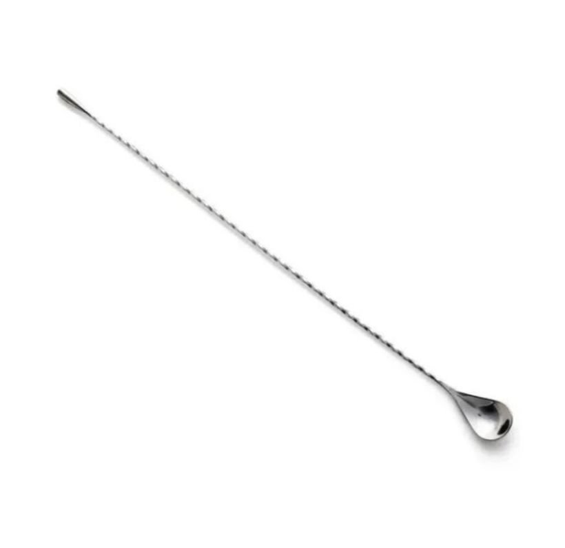 Stainless Steel TWISTED HANDLE Bar Spoon 12 Inc Stainless Steel TWISTED HANDLE Bar Spoon 12 Inc