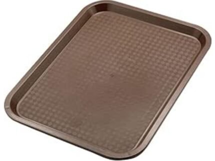 Sunnex Polypropylene Fast Food Tray - Brown 41.5 x 31cm