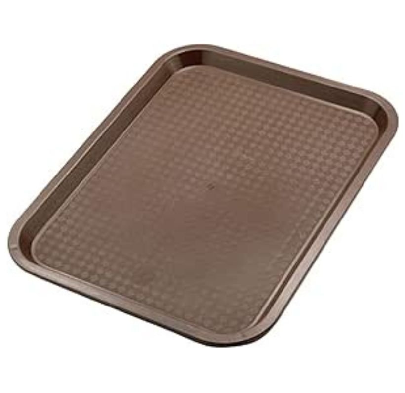 Sunnex Polypropylene Fast Food Tray - Brown 41.5 x 31cm Sunnex Polypropylene Fast Food Tray - Brown 41.5 x 31cm