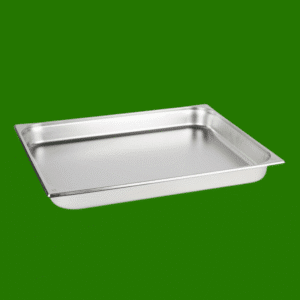 Stainless Steel GN Container 2/1 10cm - Image 2